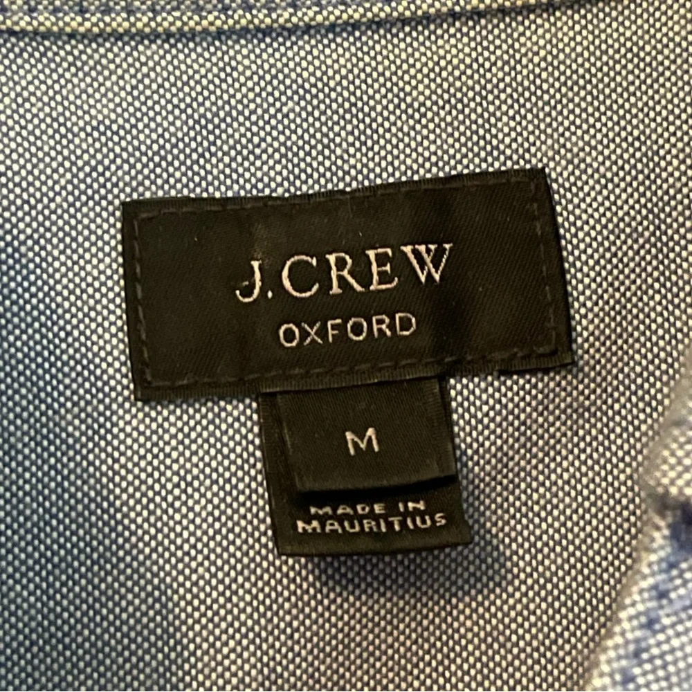 JCrew Two Toned Cotton Button Up. Size Medium.